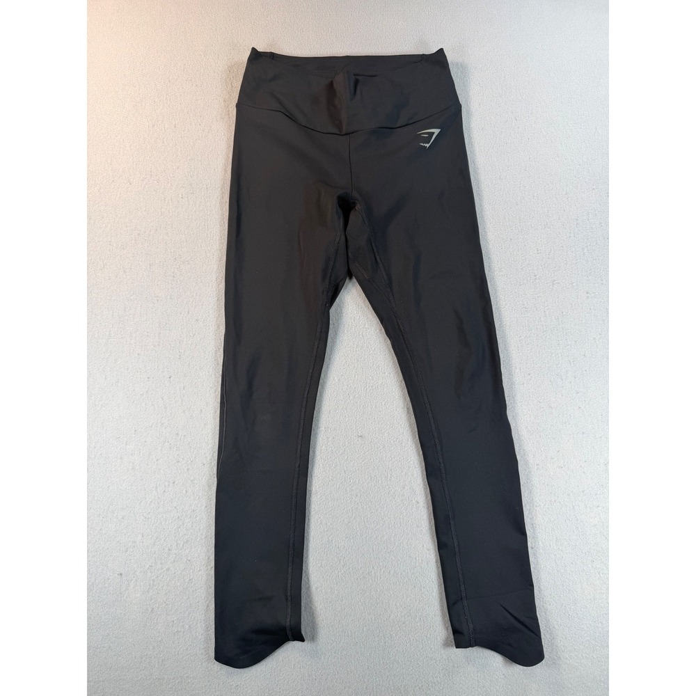 Gymshark Womens High Waisted Leggings Black Athletic Yoga Pants Small